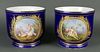 Pair of 19th C. Sevres French Pots