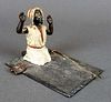 Austrian Cold Painted Figure of Man Praying