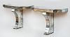 SERGE ROCHE (ATTRIBUTION), PAIR OF MIRROR CONSOLE TABLES