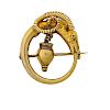 ARCHAEOLOGICAL REVIVAL GOLD BROOCH BY CASTELLANI