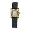 LADY'S CARTIER TOUCHON ENAMELED 18K GOLD WATCH