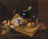 Artist Unknown, (20th Century), Still Life with teacup and fruit