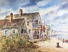 Attributed to Henry Martin Gasser, (American, 1909-1981), Beach Houses