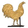 An American Copper Figural Weathervane Height 16 3/4 inches.