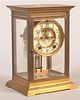 Antique Ansonia Brass Case Carriage Clock.