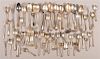 Lot of Miscellaneous Sterling Silver Flatware. 79 troy ozs.