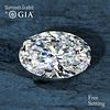 1.50 ct, G/VS2, Oval cut GIA Graded Diamond. Appraised Value: $35,100 