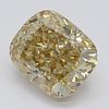 2.02 ct, Natural Fancy Yellowish Brown Even Color, VS1, Cushion cut Diamond (GIA Graded), Appraised Value: $20,100 