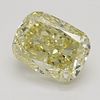 4.01 ct, Natural Fancy Light Brownish Yellow Even Color, VVS2, Cushion cut Diamond (GIA Graded), Appraised Value: $64,800 