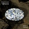3.06 ct, D/VS1, Oval cut GIA Graded Diamond. Appraised Value: $233,300 