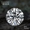 NO-RESERVE LOT: 1.63 ct, H/IF, Round cut GIA Graded Diamond. Appraised Value: $53,200 