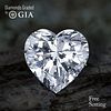 2.30 ct, D/VS2, Heart cut GIA Graded Diamond. Appraised Value: $90,500 