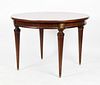 Directoire Style Gilt Metal Mounted Center Table