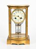 A French Crystal Regulator Clock
