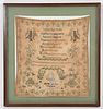 An Early 19th Century American Sampler