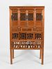 A Chinese Softwood Cabinet, 20th Century