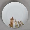 Howard Kottler (1930 - 1989) Porcelain Plate