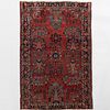 Small Persian Sarouk Carpet