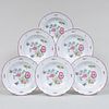 Set of Twelve Metropolitan Museum of Art Meissen Style Haviland Porcelain Soup Plates