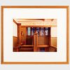 Don Dubroff (b. 1951): Frank Lloyd Wright Interiors: A Pair