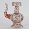 Early Chinese Famille Rose Tibetan-Style Ewer