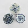 3 Chinese Ming or Yuan Porcelain Platters