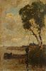 Louis Stutterheim Oil Landscape Painting