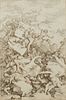 Salvator Rosa "The Fall of the Giants" Etching