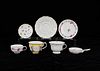 7 Meissen Porcelain Teacups and Saucers