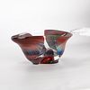 Dino Rosin Murano Glass Bowl