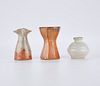 3 Warren MacKenzie Small Vases - Marked