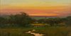 Dennis Sheehan "Evening Blaze" Oil on Canvas