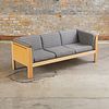 Metropolitan Furniture Company Maple Sofa