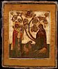 RUSSIAN ICON OF THE APPEARANCE OF THE MOG