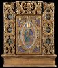 A GILT WOOD AND MOLDED TABERNACLE, FRENCH, 19TH C