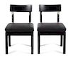 Giuseppe Terragni (Italian, 1904-1943), ZANOTTA, a pair or side chairs