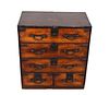 Antique Chinese Wood Chest of Drawers