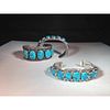 Navajo Turquoise Row Bracelets, From the Estate of Lorraine Abell (New Jersey, 1929-2015)