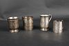 Two English Sterling Silver Cups