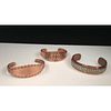 Navajo Copper Bracelets, From the Estate of Lorraine Abell (New Jersey, 1929-2015)