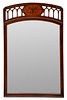Georges III Style Carved Mahogany Mirror