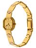 Geneve 14k Yellow Gold Case and Band Wristwatch