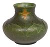 William Grueby Matte Green Vase