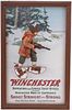 Winchester 3D Trapper Advertising Sign