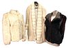 Collection Authentic and Faux Fur Coats and Vest