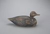 Early Crossed-Wing Black Duck Decoy by A. Elmer Crowell (1862-1952)