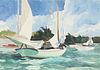 Chet Reneson (b. 1934), Sailboats