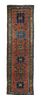 Antique Heriz Long Rug, 3’5” x 10’4” (1.04 x 3.15 M)