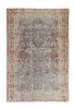 Antique Lavar Kerman Rug, 4’3” x 6’6” (1.30 x 1.98 M)