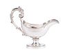 FRENCH SILVER SAUCE BOAT
